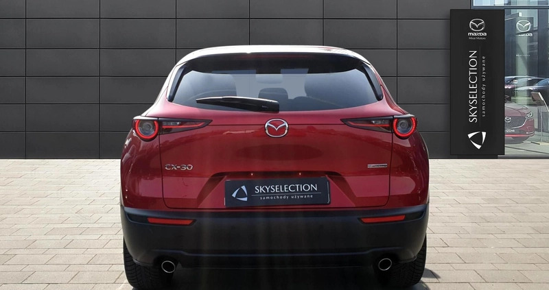 Mazda CX-30 cena 125900 przebieg: 50513, rok produkcji 2021 z Ożarów Mazowiecki małe 379
